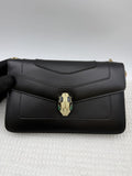 bvlgari serpenti forever black leather stock no 0073039