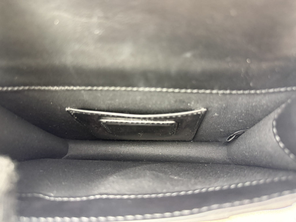 bvlgari serpenti forever black leather stock no 0259006