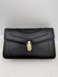 bvlgari serpenti forever black leather stock no 0259009