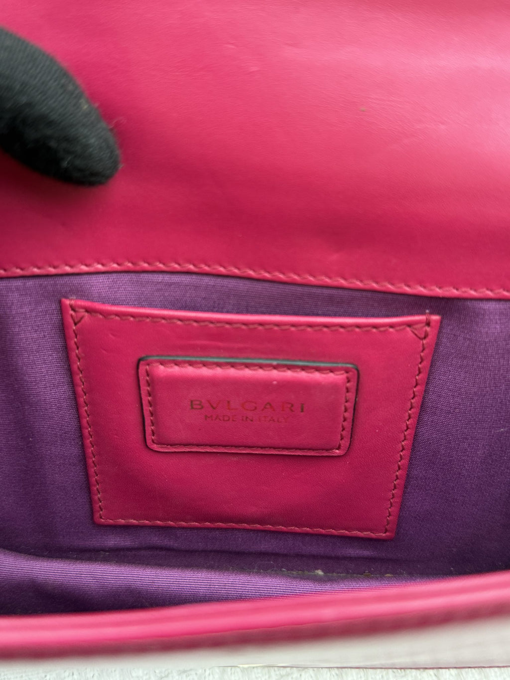 bvlgari serpenti forever pink leather stock no 0166023