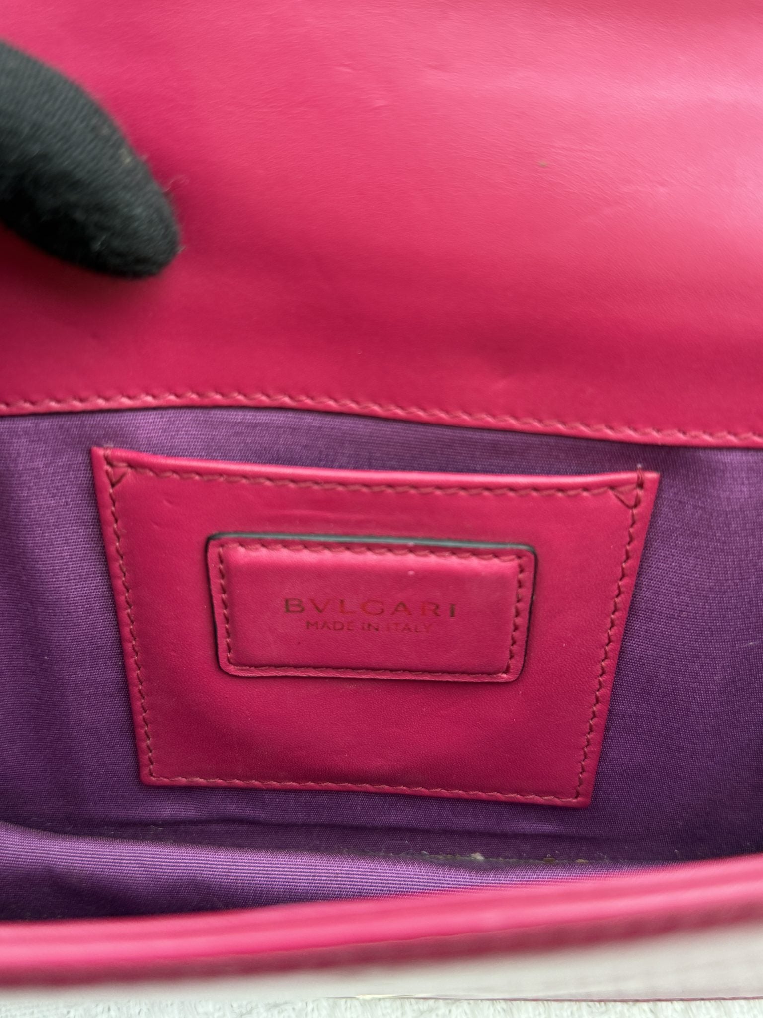 bvlgari serpenti forever pink leather stock no 0166023