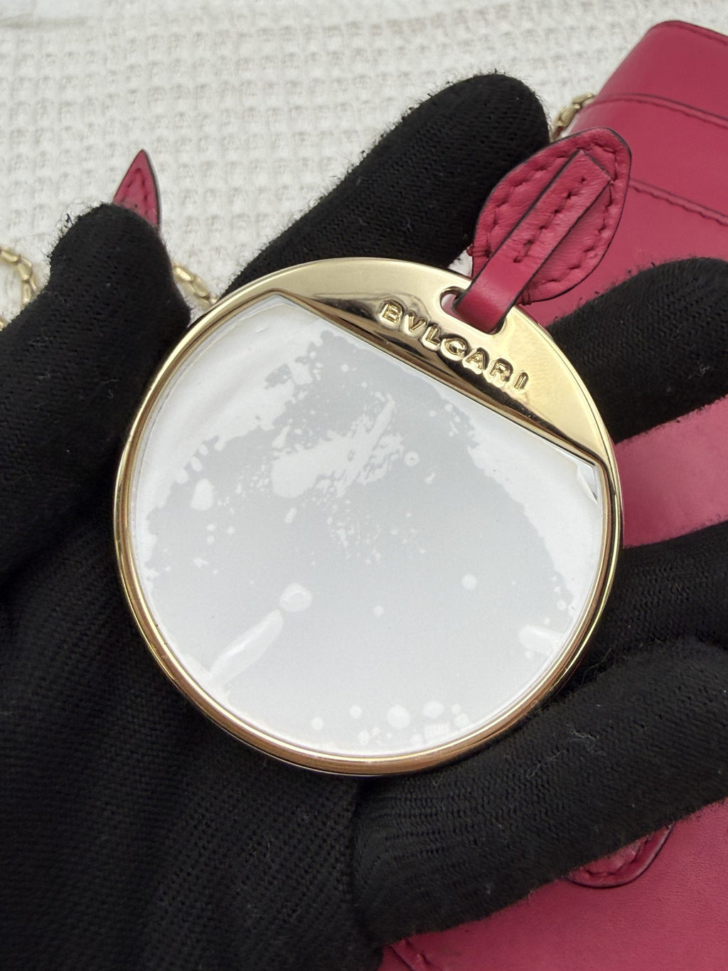 bvlgari serpenti forever pink leather stock no 0166023