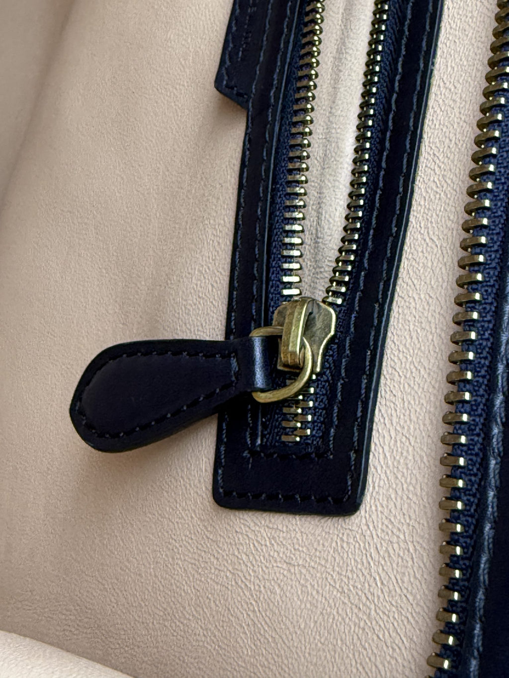celine cabas phantom navy and black leather stock no 0271130