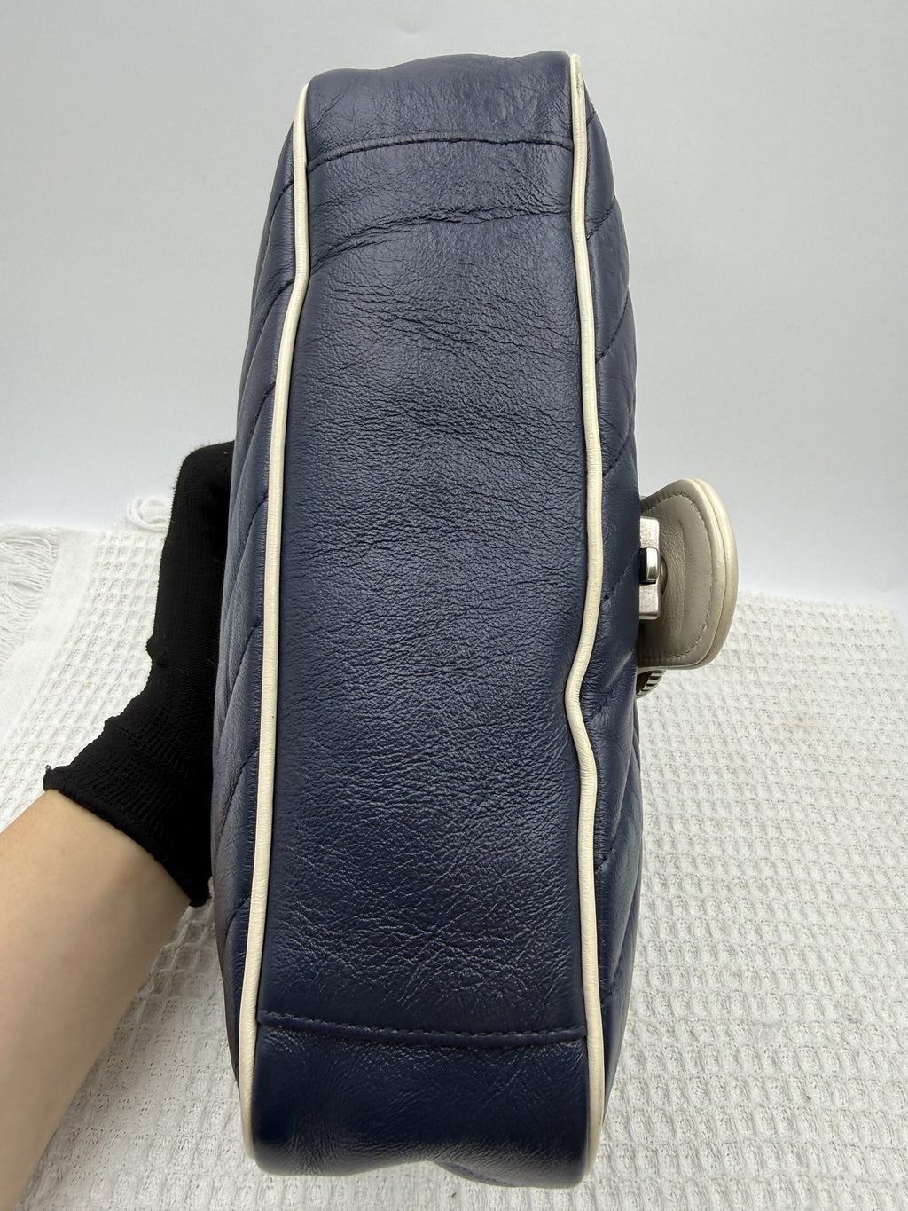 gucci dionysus blue and white leather stock no 0073134