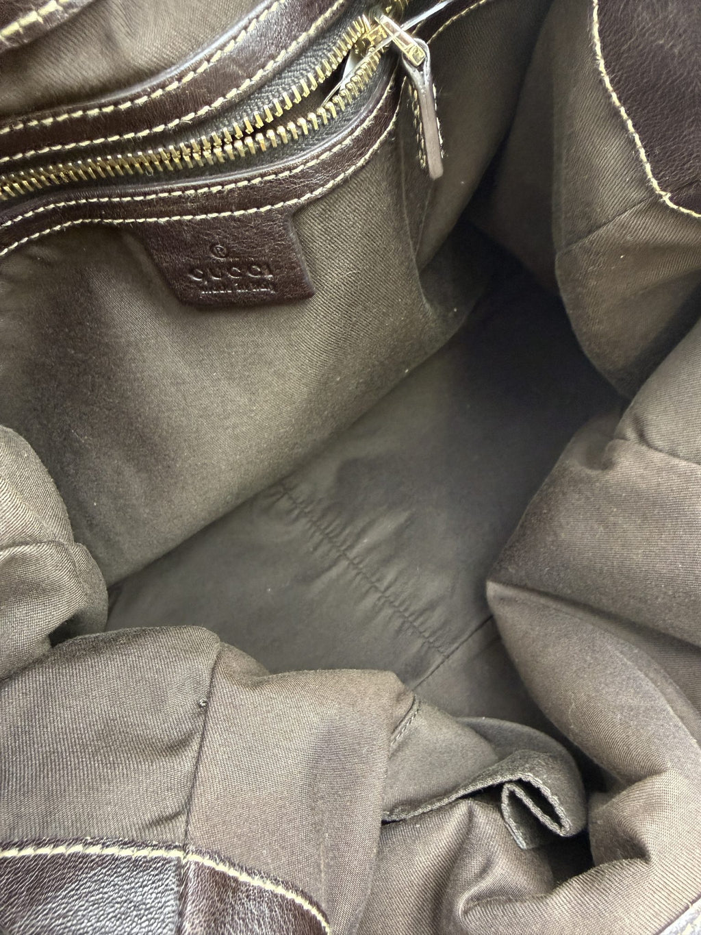 gucci horsebit gg supreme hobo beige and brown gg supreme canvas and leather stock no 0073249