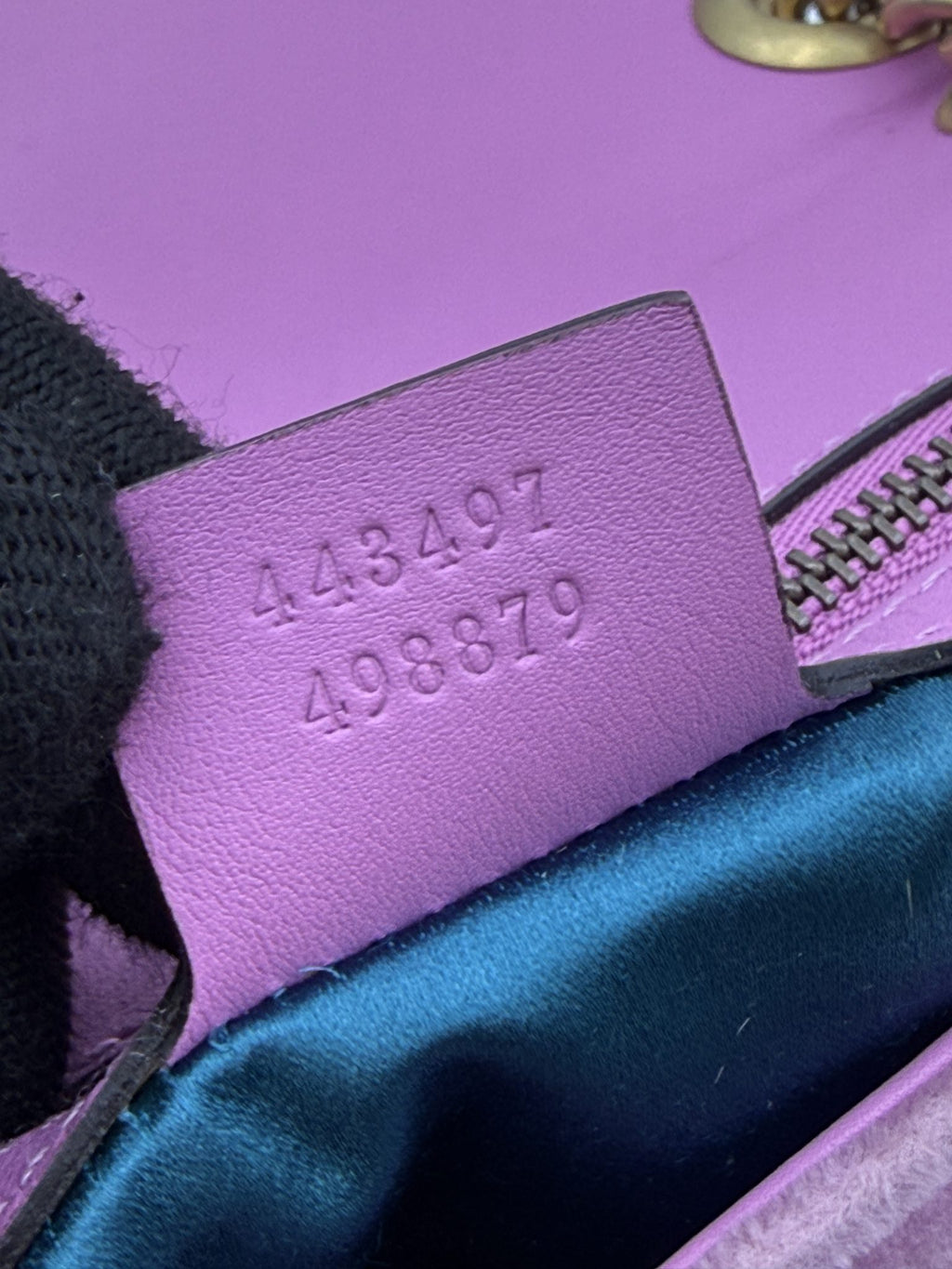 gucci marmont embellished mini pink velvet and leather stock no 0073168