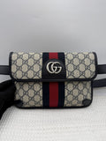 gucci ophidia gg supreme with web stripe coated canvas and leather stock no 0073245