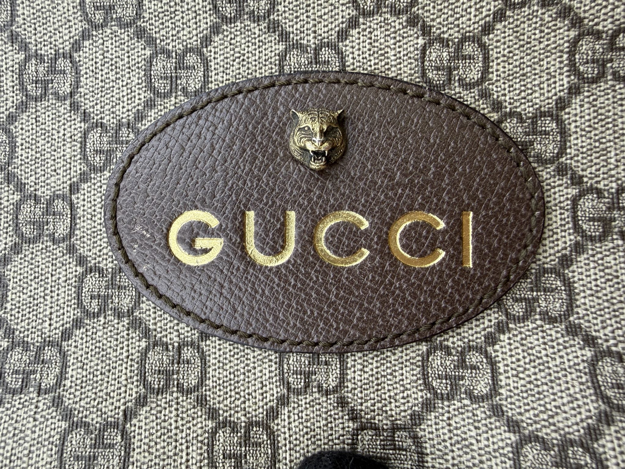 gucci ophidia gg supreme with web stripe coated canvas and leather stock no 0073173