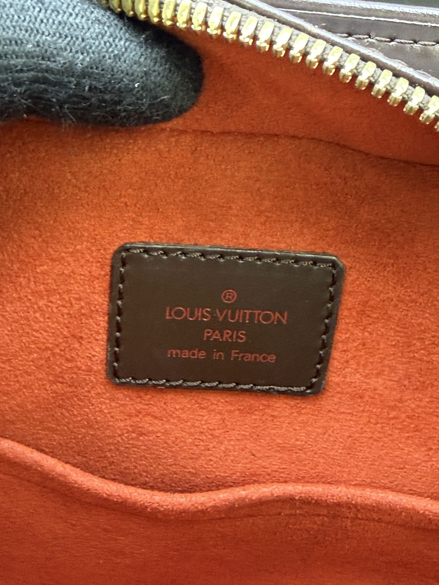 louis vuitton alma pm damier ebene coated canvas and leather stock no 0051017