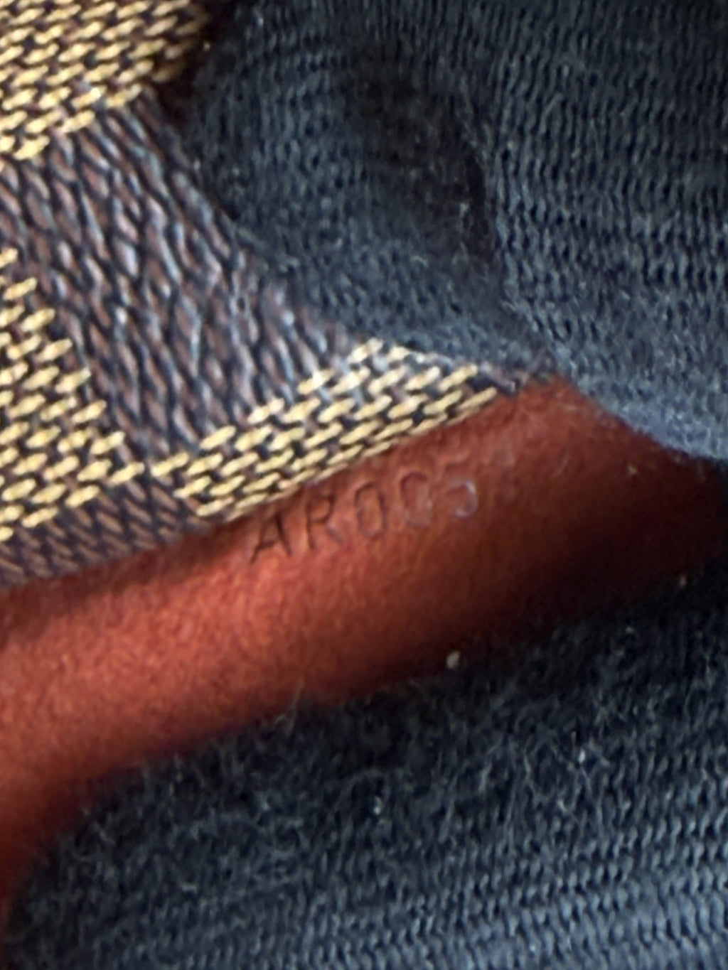 louis vuitton alma pm damier ebene coated canvas and leather stock no 0051017