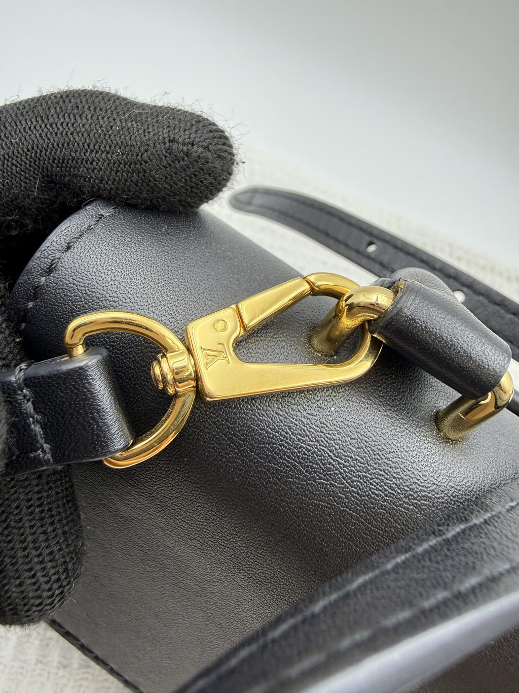 louis vuitton locky bb monogram and black coated canvas and leather stock no 0073187
