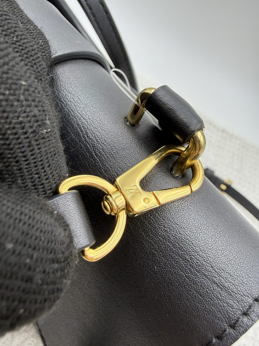 louis vuitton locky bb monogram and black coated canvas and leather stock no 0073187