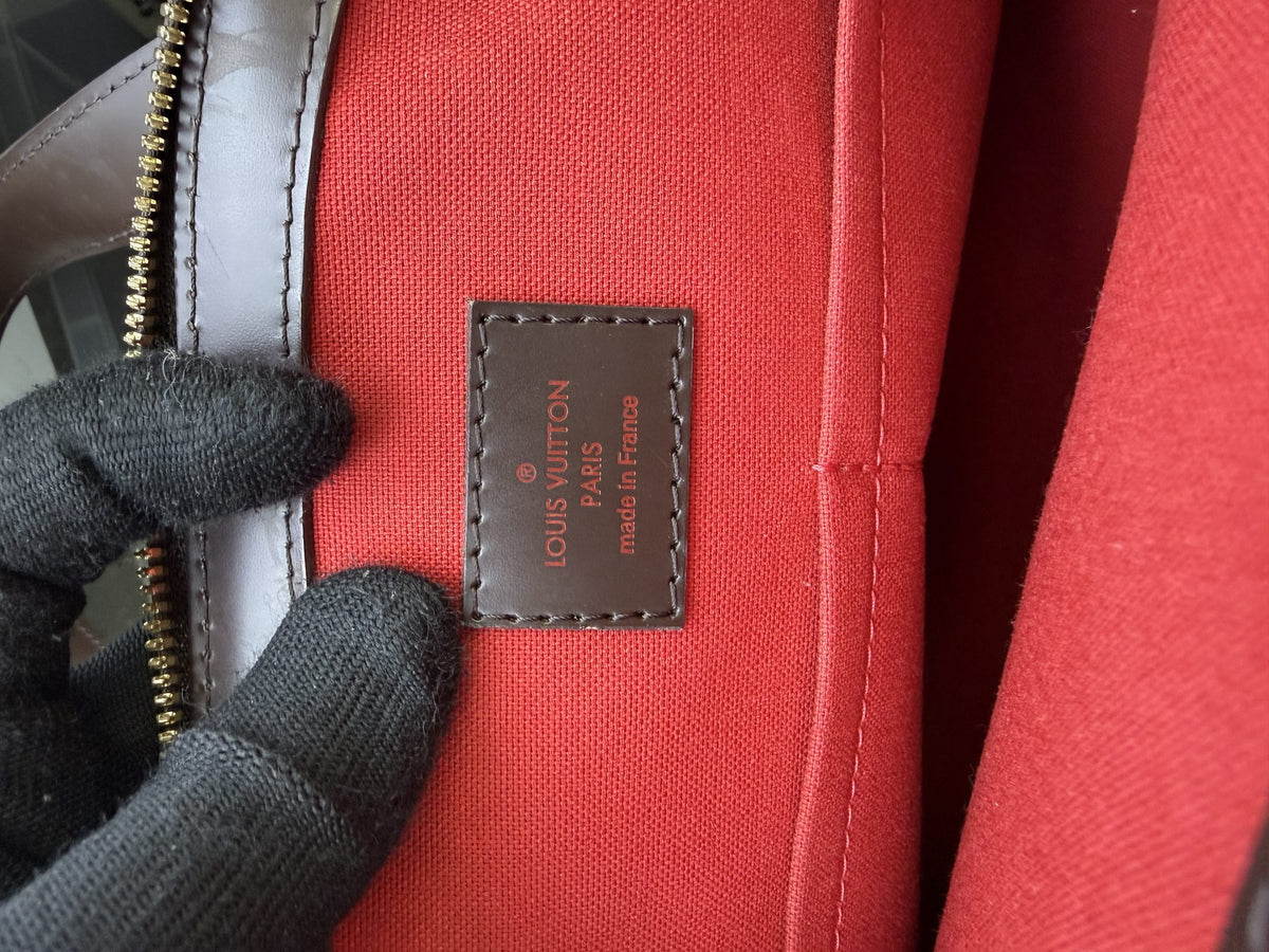 louis vuitton verona pm damier ebene coated canvas and leather stock no 0051009