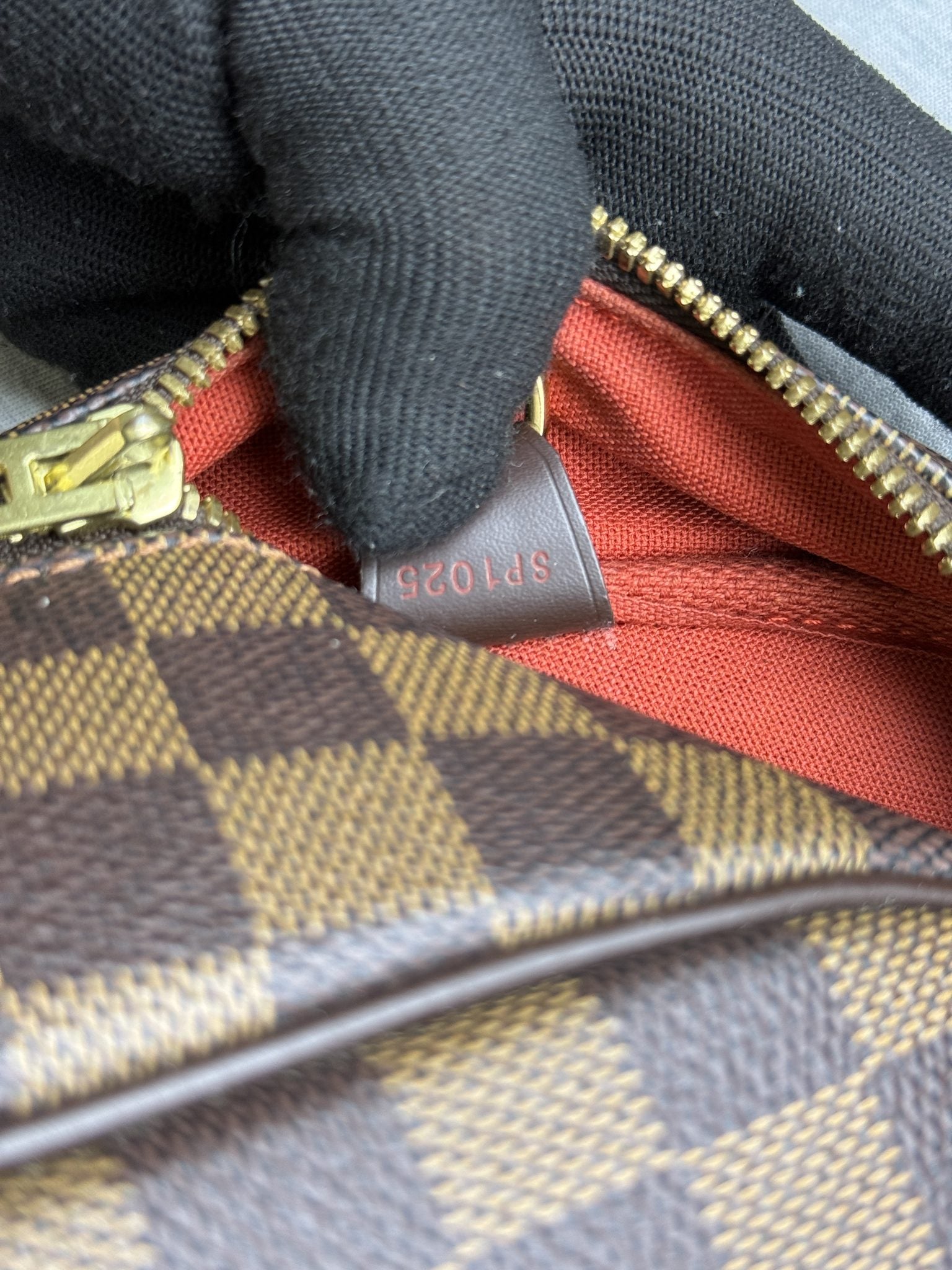 louis vuitton verona pm damier ebene coated canvas and leather stock no 0073217