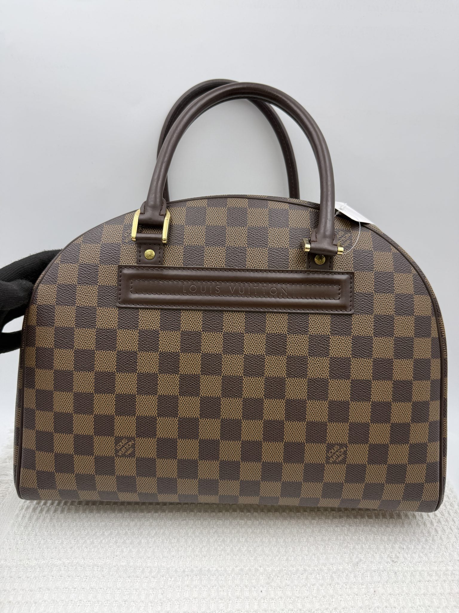 louis vuitton verona pm damier ebene coated canvas and leather stock no 0073217
